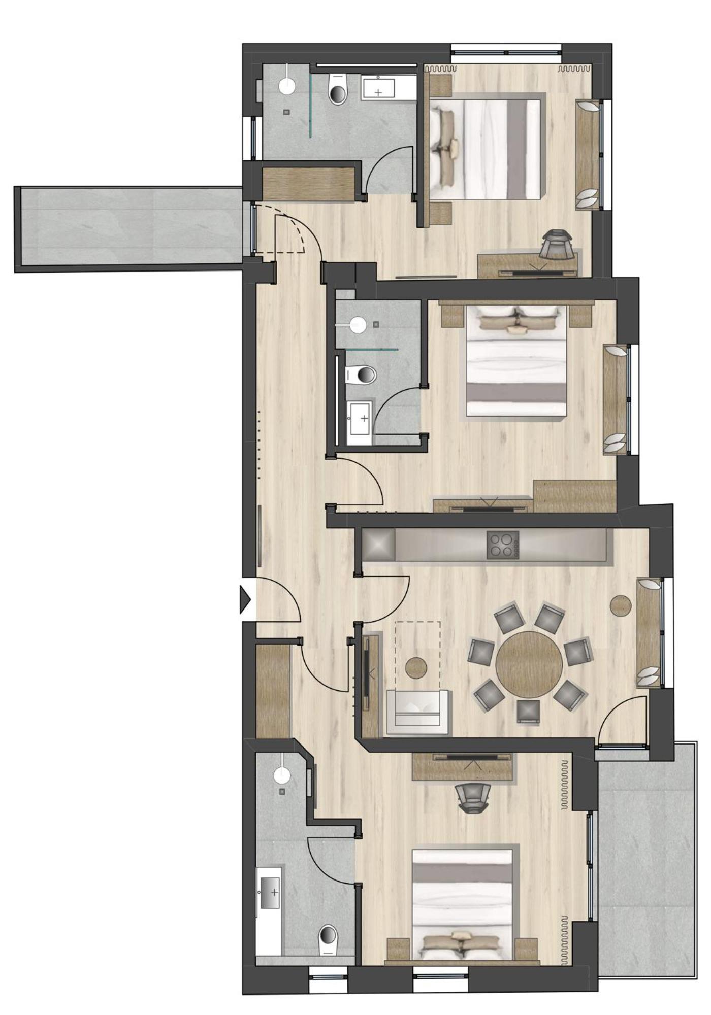 Ferienwohnung Haus Seldon Sölden Exterior foto